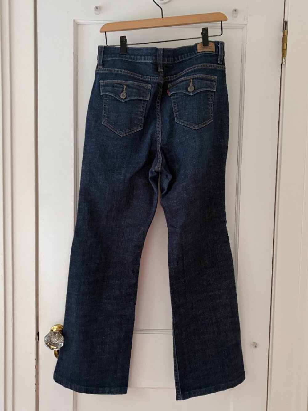 Levi's 512 Perfectly Slimming Jeans Size 12 Boot Cut Jeans - Picture 7 of 9